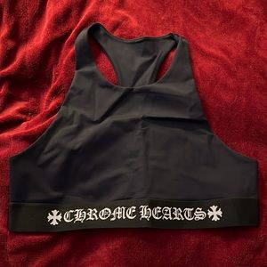 Brand New, Unworn, Chrome Hearts Sports Yoga Bra Size Large